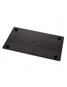 APS 1/4GN Slate Melamine Platter