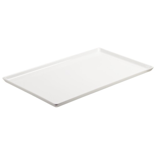 APS Float White Melamine Tray