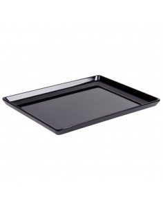 APS Float Black Melamine Tray