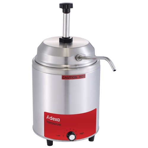 Commercial Cheese &amp Sauce Warmer with Pump 3.3L 550W 230V | Stalwart DA-FZ05A