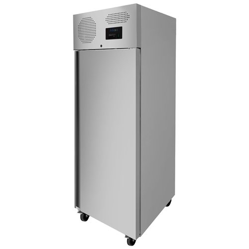 Commercial Upright Freezer 650L Stainless Steel Single Door GN2/1 Ventilated Cooling | Stalwart DA-THL650BTEC