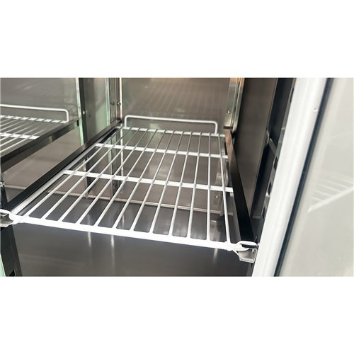 Commercial 4 Door Counter Fridge 460L 2230×600×860mm | Stalwart DA-THSNACK4100TNEC