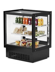 Commercial Refrigerated Display Cabinet 215L 0 to 10°C Ventilated Cooling 900 × 560 × 880mm | Stalwart DA-HL900RTD 2