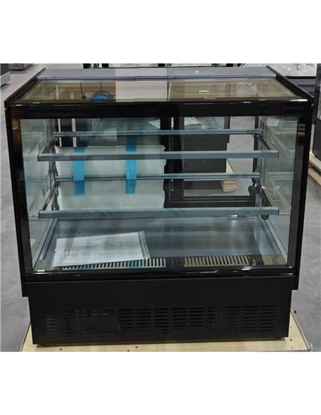 Commercial Refrigerated Display Cabinet 215L 0 to 10°C Ventilated Cooling 900 × 560 × 880mm | Stalwart DA-HL900RTD