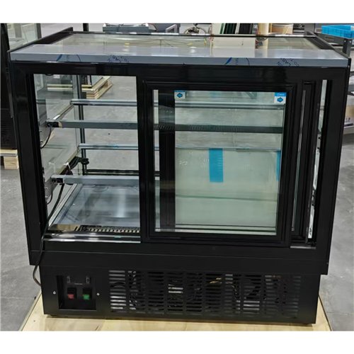 Commercial Refrigerated Display Cabinet 215L 0 to 10°C Ventilated Cooling 900 × 560 × 880mm | Stalwart DA-HL900RTD