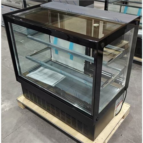 Commercial Refrigerated Display Cabinet 215L 0 to 10°C Ventilated Cooling 900 × 560 × 880mm | Stalwart DA-HL900RTD