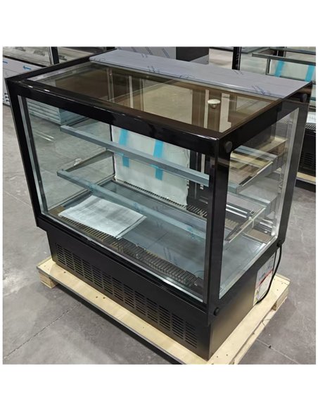 Commercial Refrigerated Display Cabinet 215L 0 to 10°C Ventilated Cooling 900 × 560 × 880mm | Stalwart DA-HL900RTD