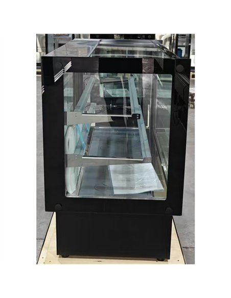 Commercial Refrigerated Display Cabinet 215L 0 to 10°C Ventilated Cooling 900 × 560 × 880mm | Stalwart DA-HL900RTD