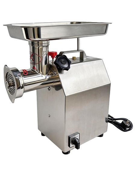 Commercial Electric Meat Grinder/Mincer 220kg/h 1100W Stainless Steel 220V | Stalwart DA-SY22S