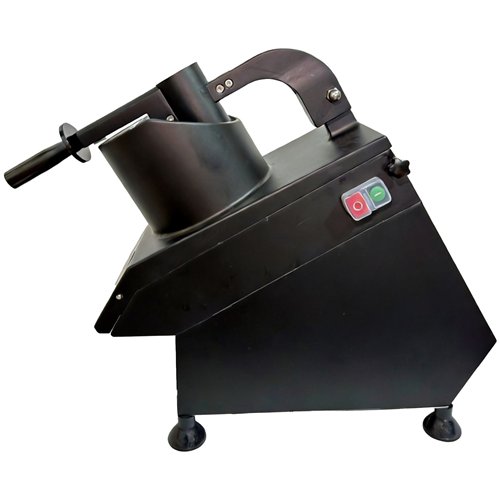 Commercial Fruit and Vegetable Cutter Black 750W with 5 Blades 620 x 250 x 500mm | Stalwart DA-SYC205BLACK