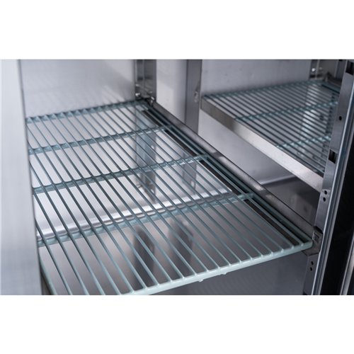 Commercial Refrigerated Counter 3 Door 334L 1794 x 600 x 850mm Fan Assisted Cooling | Stalwart DA-SUP204
