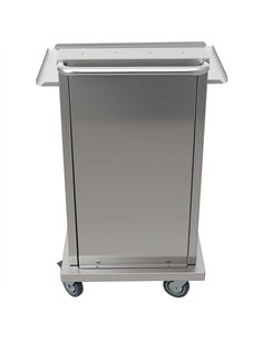 Commercial Cantilever Dishwasher Rack Trolley for 500 × 500mm Racks 6 Rack Capacity Spring Adjustable | Stalwart DA-CLT5050 2