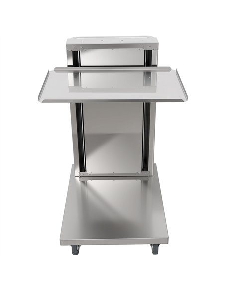 Commercial Cantilever Trolley for 600 × 400mm Euro Boxes &amp Baking Trays Spring Adjustable | Stalwart DA-CLT6040