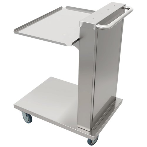 Commercial Cantilever Trolley for 600 × 400mm Euro Boxes &amp Baking Trays Spring Adjustable | Stalwart DA-CLT6040