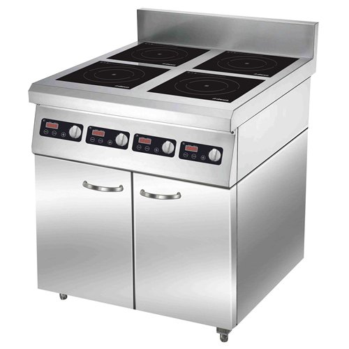 Commercial 4 Zone Induction Range 11.2kW 4 × 2.8kW 700mm 220V | Stalwart DA-ALTAY300