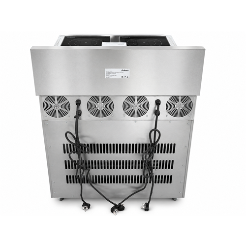 Commercial 4 Zone Induction Range 11.2kW 4 × 2.8kW 700mm 220V | Stalwart DA-ALTAY300