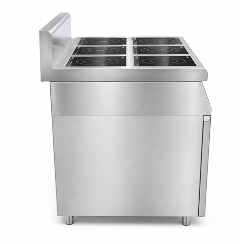 Commercial 6 Zone Induction Range 16.8kW 6 × 2.8kW 1100mm 220V | Stalwart DA-ALTAY400