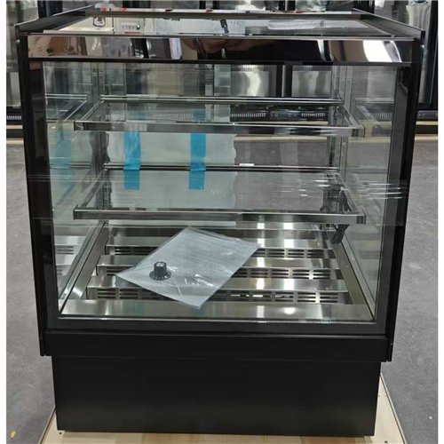 Commercial Heated Food Display Cabinet 215L 30 to 80°C 2 Glass Shelves 900 × 560 × 880mm | Stalwart DA-HL900RTDH