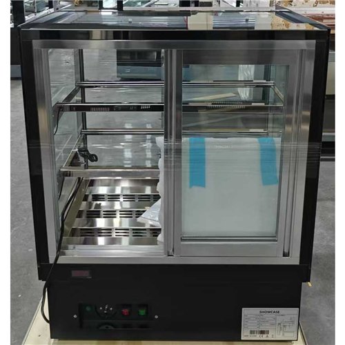 Commercial Heated Food Display Cabinet 215L 30 to 80°C 2 Glass Shelves 900 × 560 × 880mm | Stalwart DA-HL900RTDH