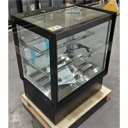 Commercial Heated Food Display Cabinet 215L 30 to 80°C 2 Glass Shelves 900 × 560 × 880mm | Stalwart DA-HL900RTDH