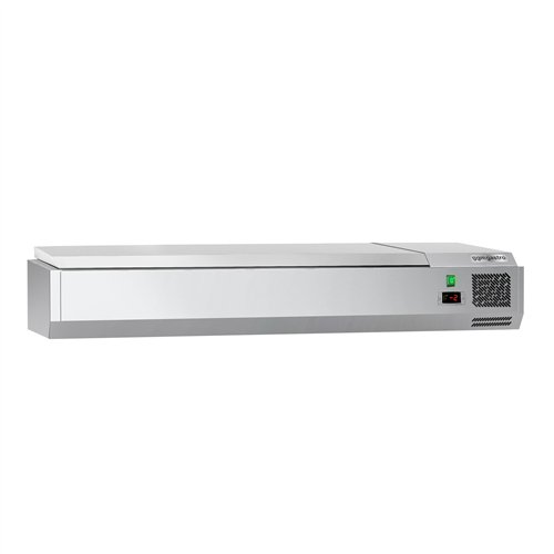 Countertop Prep Well / Refrigerated Topping Unit ECO - 1500x335mm - 7x GN 1/4