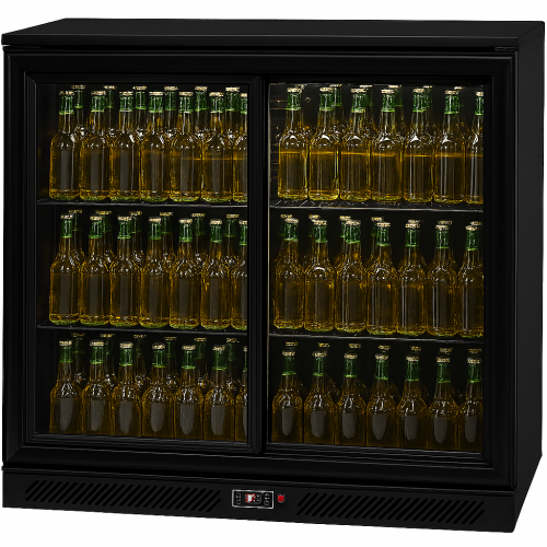 AGRADE-Back bar cooler 2 sliding...