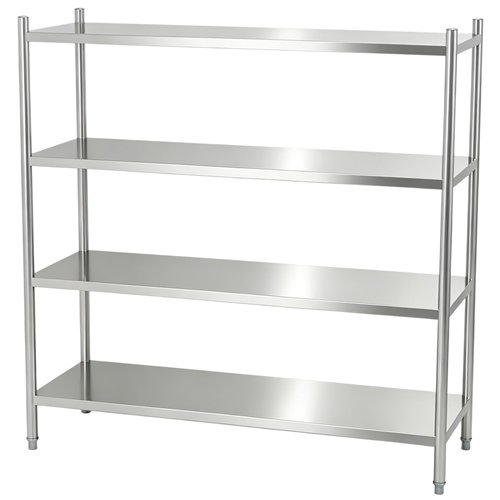 Commercial Stainless Steel 4 Tier Storage Shelving Unit 1500 x 400 x 1550mm | Stalwart DA-JSN314