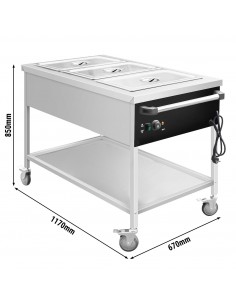 Mobile Bain Marie - 3x GN... 2
