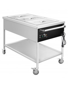 Mobile Bain Marie - 3x GN...