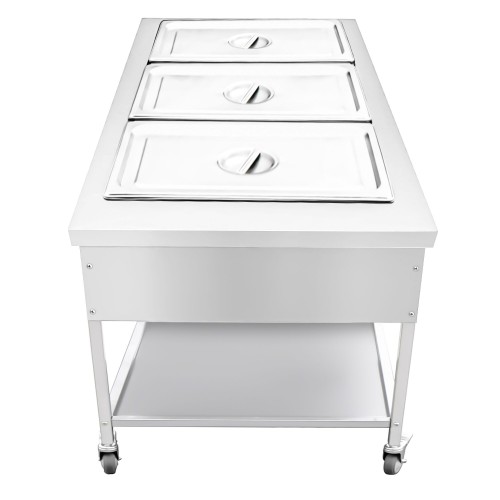 Mobile Bain Marie - 3x GN 1/1 - 150mm...