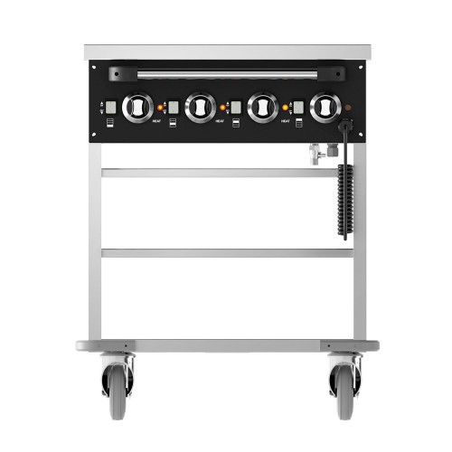 Commercial Mobile Bain Marie - 4x GN...