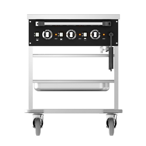 Commercial Mobile Bain Marie - 3x GN...