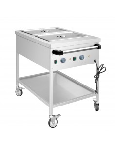 Mobile Bain Marie - 2x GN...