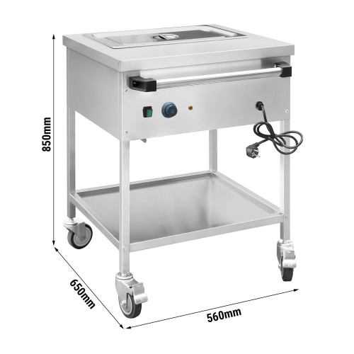 Commercial Mobile Bain Marie - GN 1/1...