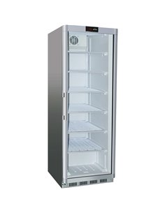 Commercial Freezer Upright cabinet Stainless steel 361 litres Single glass door | DA-SF400G