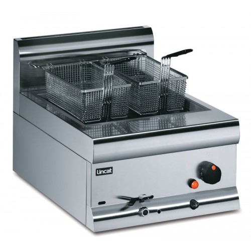 Lincat Silverlink 600 DF4N Natural Gas Single Tank Fryer With 2 Baskets