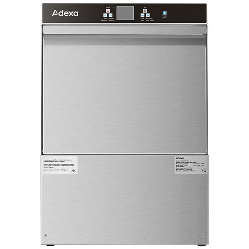 Commercial Undercounter Dishwasher 500x500mm 40 Racks/h 3.03kW with Detergent &amp Rinse Aid Dispensers | Stalwart DA-BLUECORE10
