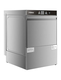 Commercial Undercounter Dishwasher 500x500mm 40 Racks/h 3.03kW with Detergent &amp Rinse Aid Dispensers | Stalwart DA-BLUECORE10 2