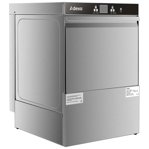 Commercial Undercounter Dishwasher 500x500mm 40 Racks/h 3.03kW with Detergent &amp Rinse Aid Dispensers | Stalwart DA-BLUECORE10