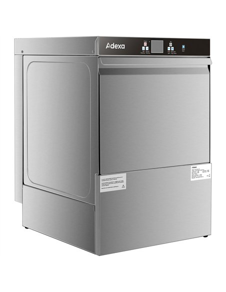 Commercial Undercounter Dishwasher 500x500mm 40 Racks/h 3.03kW with Detergent &amp Rinse Aid Dispensers | Stalwart DA-BLUECORE10