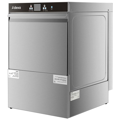 Commercial Undercounter Dishwasher 500x500mm 40 Racks/h 3.03kW with Detergent &amp Rinse Aid Dispensers | Stalwart DA-BLUECORE10
