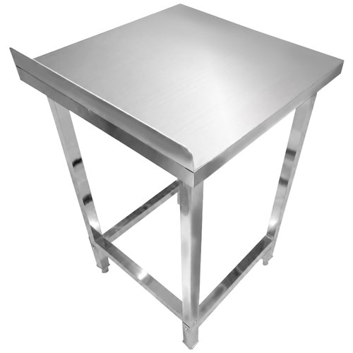 Commercial Stainless Steel Work Table with 50mm Backsplash 600 x 600 x 950mm | Stalwart DA-DW6060