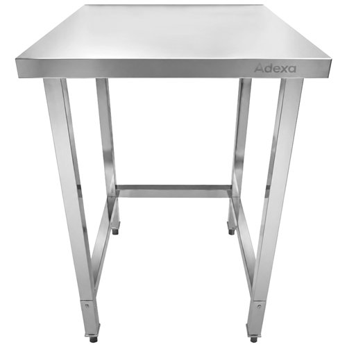 Commercial Stainless Steel Work Table 600 x 600 x 900mm | Stalwart DA-DW6060WO