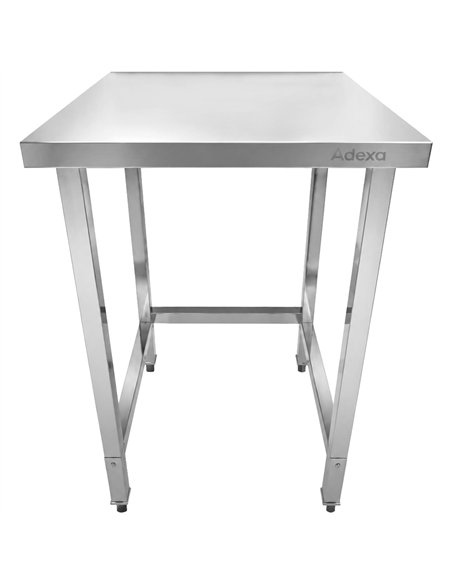 Commercial Stainless Steel Work Table 600 x 600 x 900mm | Stalwart DA-DW6060WO