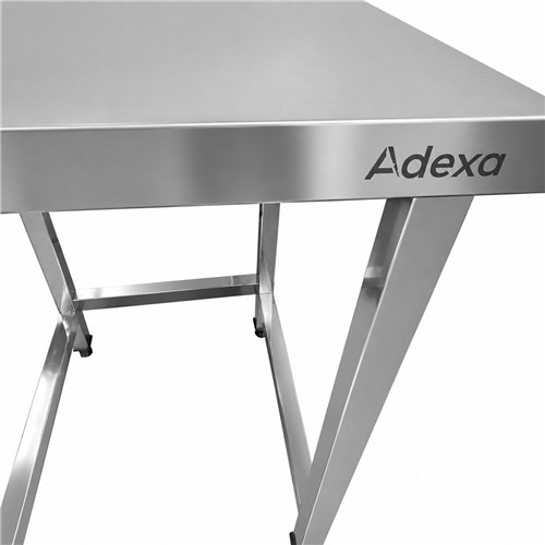Commercial Stainless Steel Work Table 600 x 600 x 900mm | Stalwart DA-DW6060WO