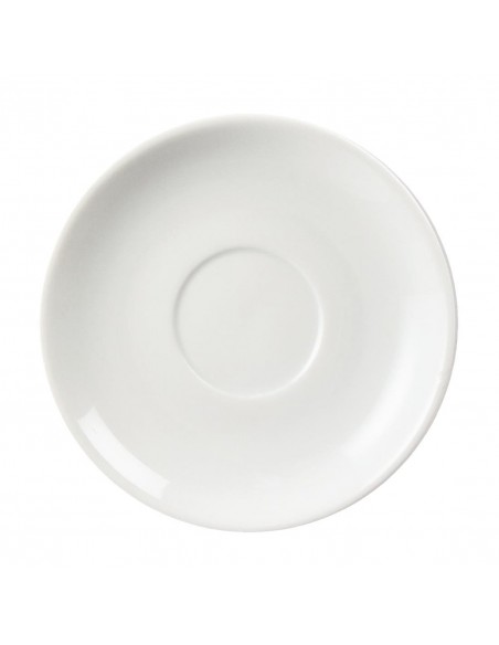 Olympia Whiteware Stacking Saucers
