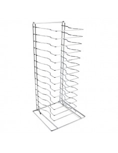 Genware Pizza Rack/Stand 15 Shelf