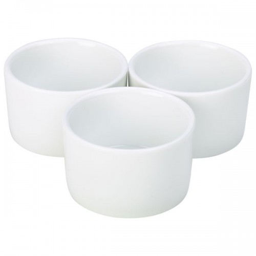 Royal Genware Contemporary Smooth Ramekin 6.5 - Quantity 6