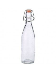 Genware Glass Swing Bottle 0.5L / 17.5oz - Quantity 6