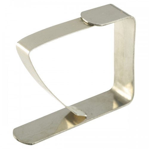 Tablecloth Clip Stainless Steel 2" X 1 3/4"
